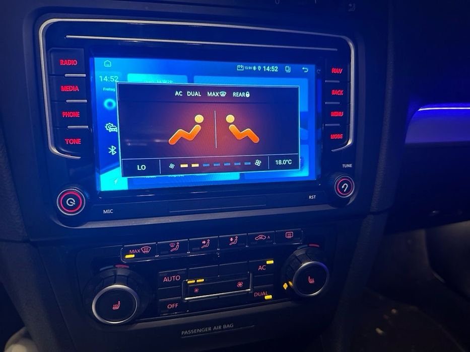Navigatie VW Golf Passat Skoda Octavia Seat Android 4GB ram noua