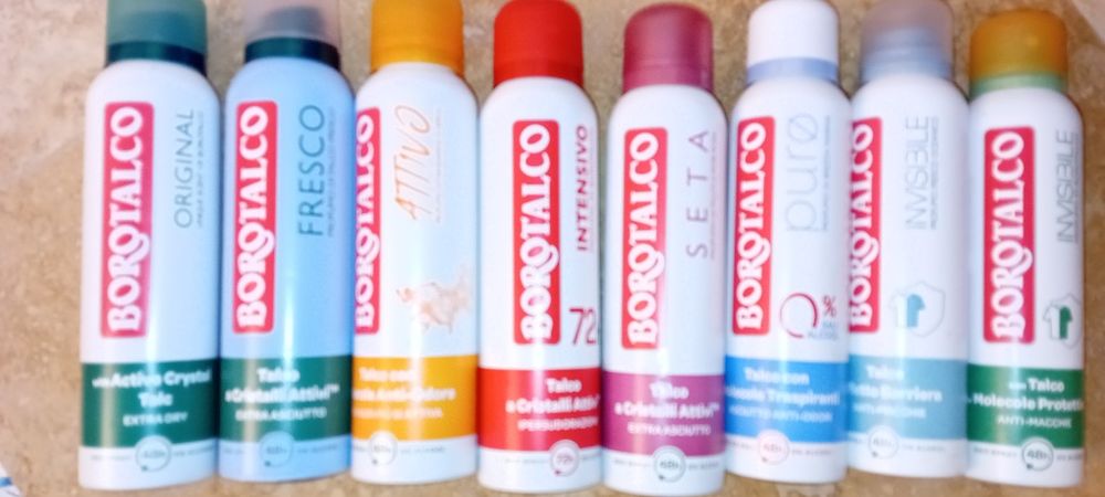 Paste de dinti sensodain și paradontax și borotalco