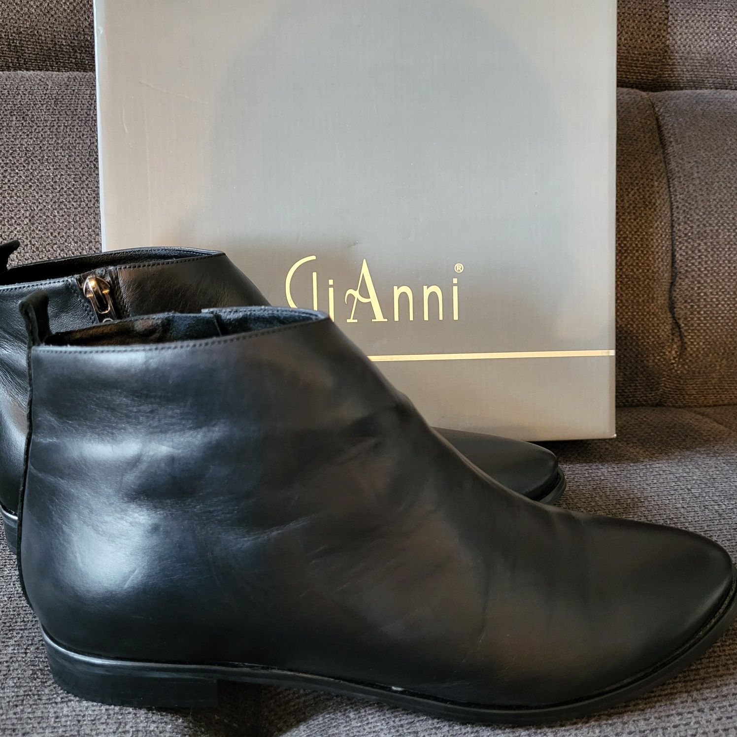 Нови боти от естествена кожа GiAnni 40 номер