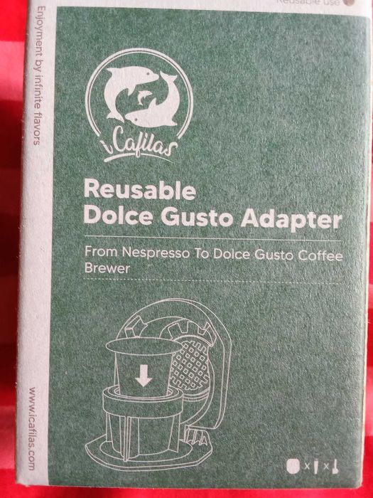 Адаптор Nespresso към Dolce Gusto, за Dolce Gusto машини