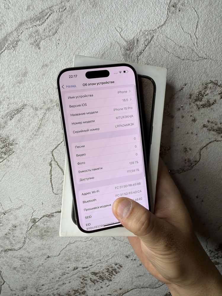 iPhone 15 Pro 128 Gb Natural Titan Akk: 96% Kelwamiz