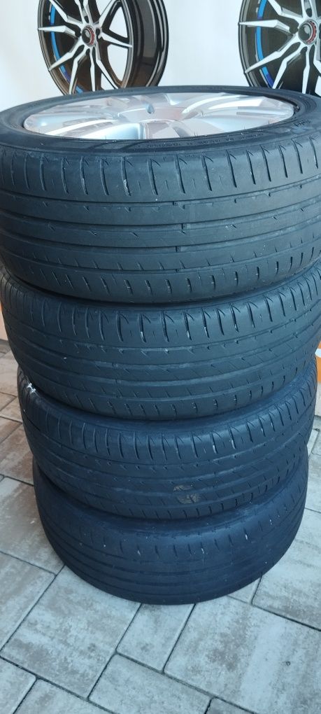 Jante vw modell adelaid 5x112 hankook 215/55/16