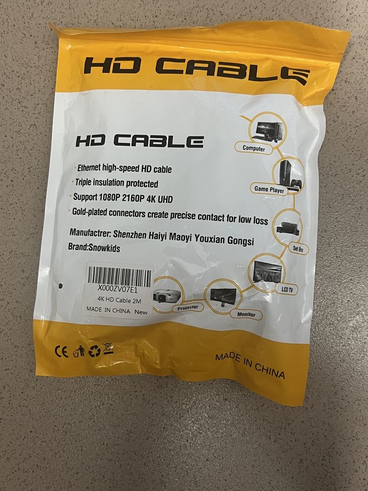 Cablu HDMI 4k UHD