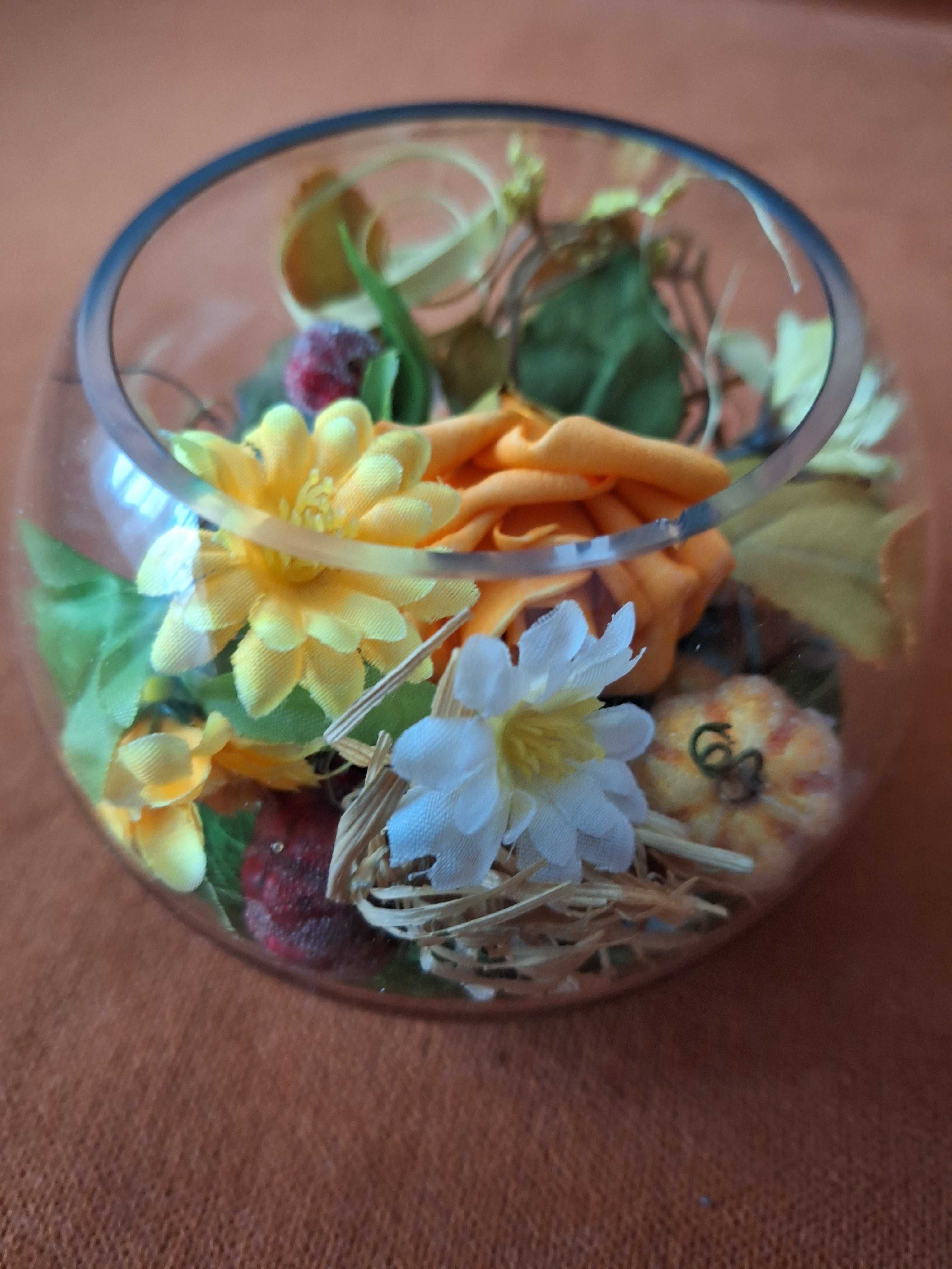 Vechi - Bol confectionat din sticla - Decor