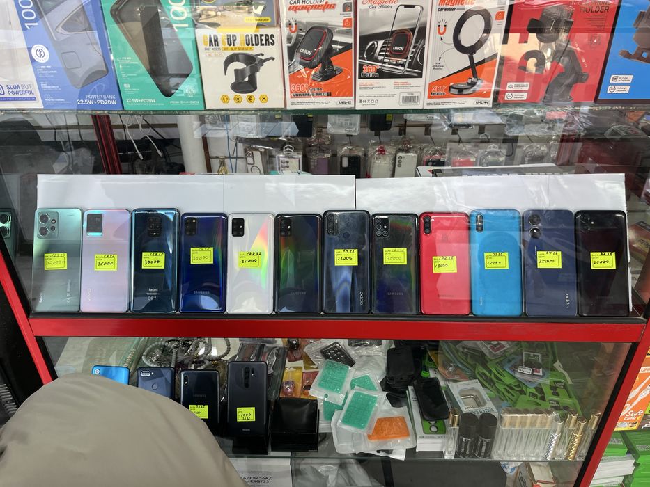 Телефондар сатылады