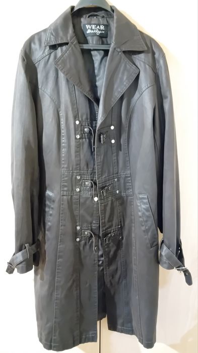 Дамско кожено манто XL