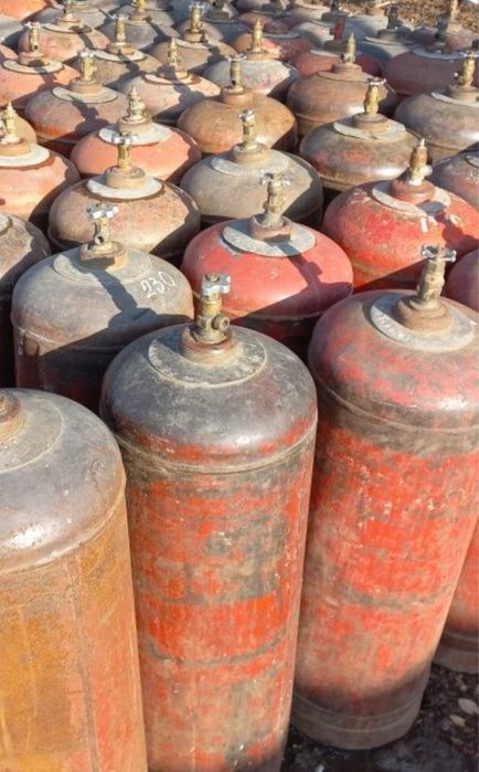 Газовый заправленный баллоны 50 л