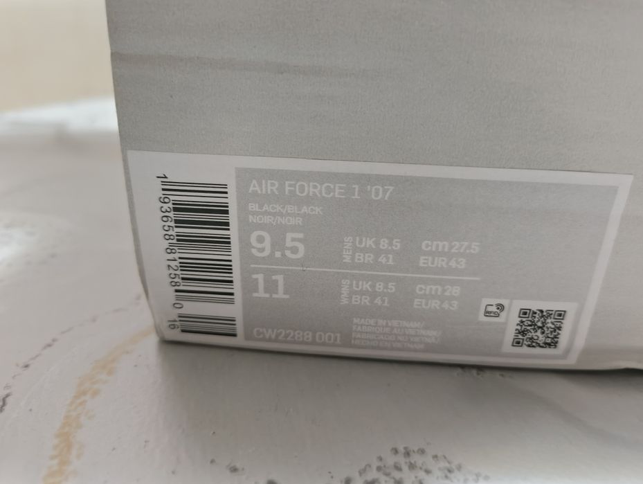 Air Force 1 '07  Черни 43