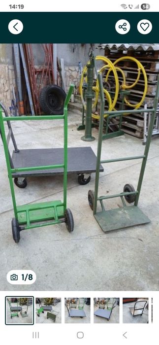 Cărucior transport mărfuri