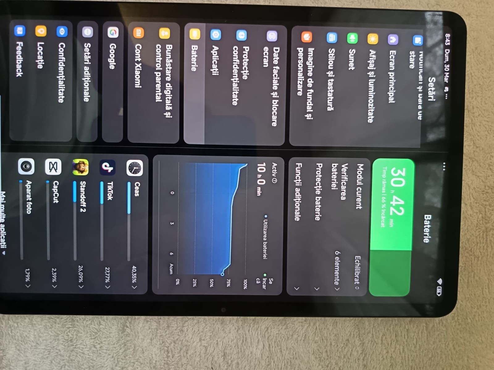 Vând Tabletă Xiaomi Pad 6