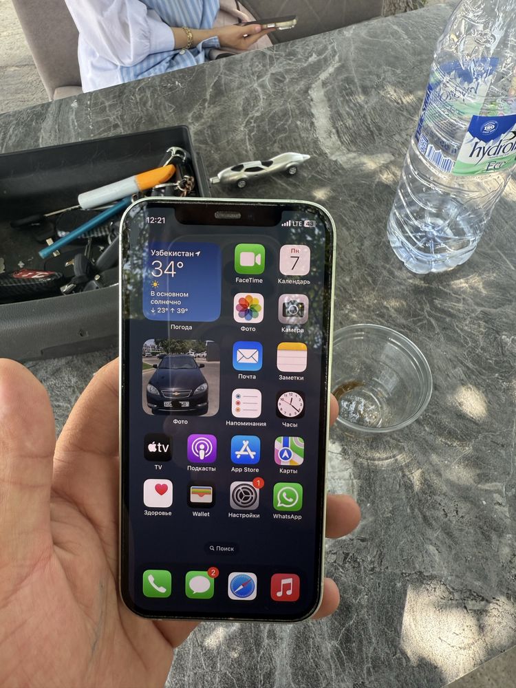 Iphone 12 holat ortacha ekran almashkan uhasn almawtrw kere