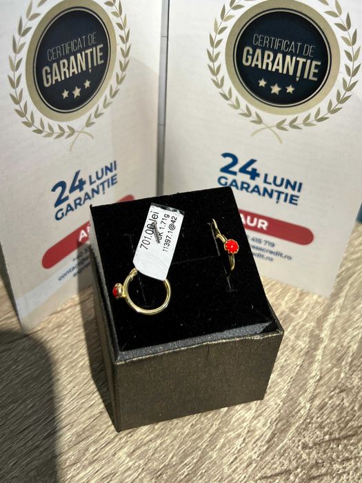 (AG42 B.11397.1) Cercei Copii 18K 1.71G ( GARANTIE 24 LUNI)