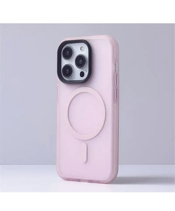 Iphone 14/15/16/PRO/MAX/PLUS Husa Handfeeling Cerc Magnetic Tp Plastic