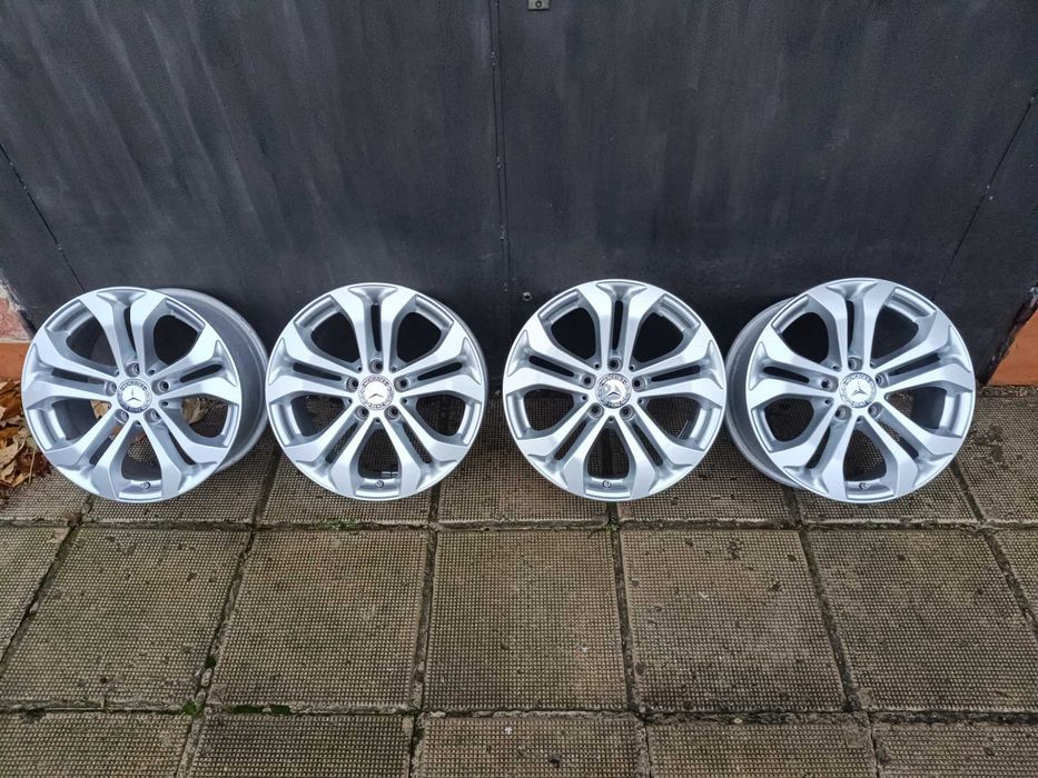 ОРИГИНАЛНИ джанти 17 ' 5x112 МЕРЦЕДЕС / MERCEDES BENZ ET36 7,5J 66,6