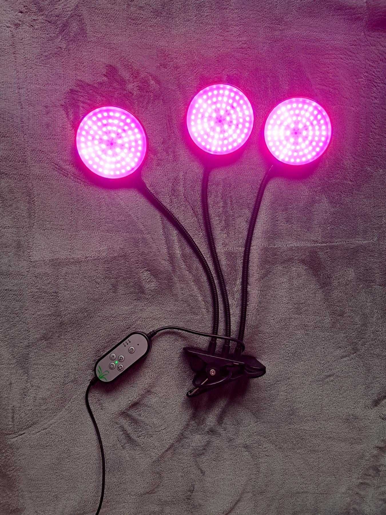 LED Фито Лампа Отглеждане Растеж Стайни Растения Цветя Фито Светлини