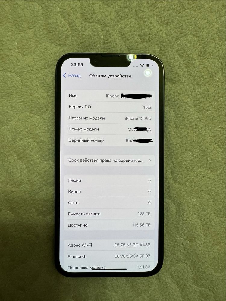 Iphone 13 pro 128 GB EAC