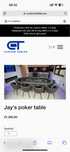 Masa Poker lux stoc urgent CustomTables.eu