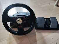 Волан с педали Logitech Formula, Vibration Feedback, вибрация, USB
