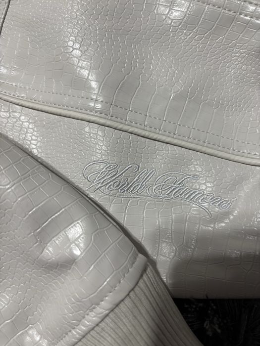 Jacheta piele supreme x nike