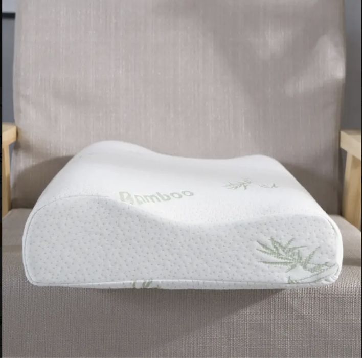 Perna cu memorie de bambus 30x50cm