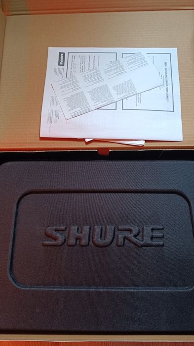 Microfon wireless Shure BLX24/SM58 garantie