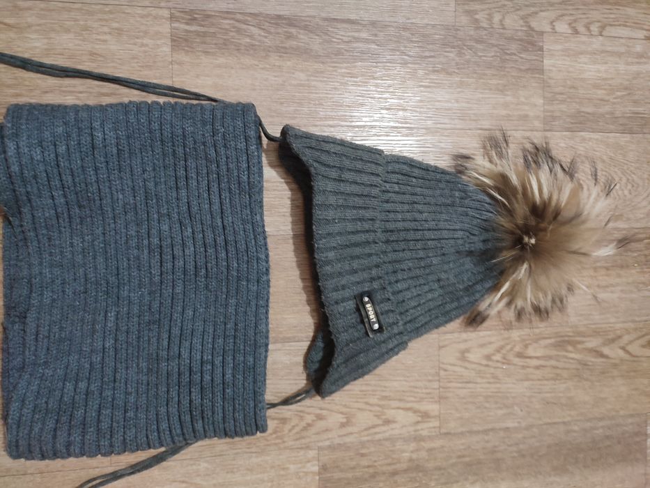 Шапка и снудт для мальчика