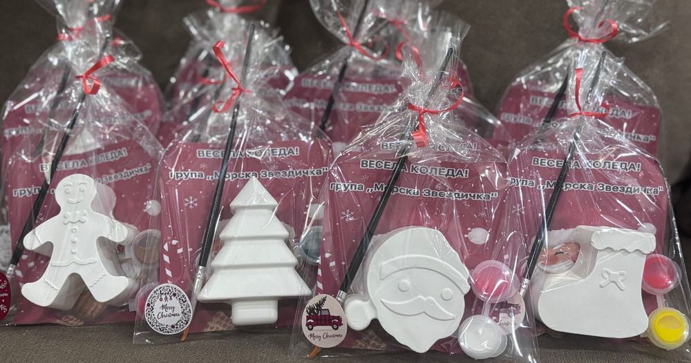 Гипсови фигурки и сапунчета Подаръчета за деца,детска градина