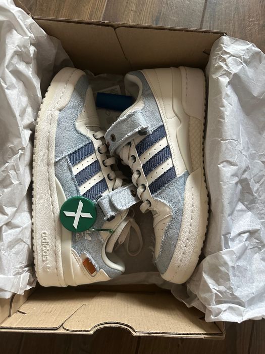 Adidas Forum Low Blue Cloud White