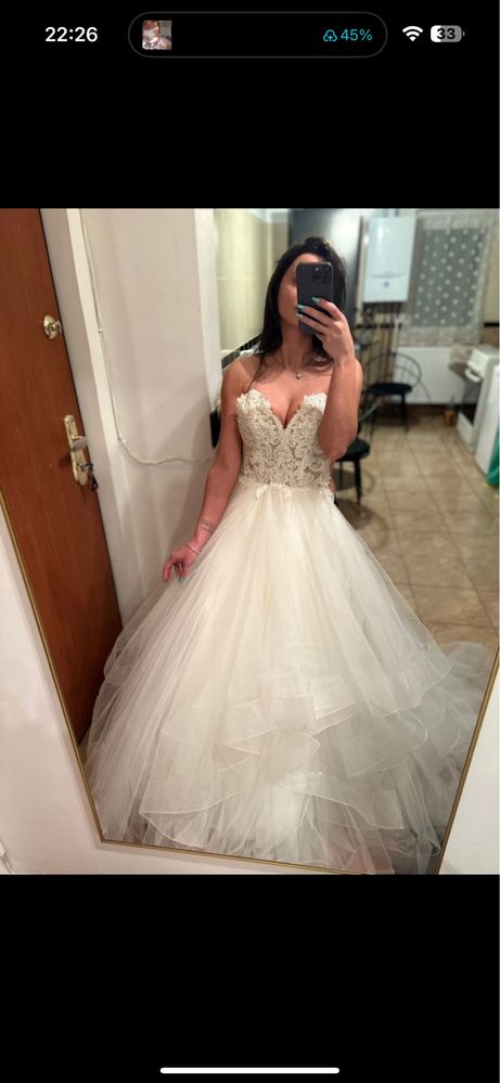 rochie mireasa xs