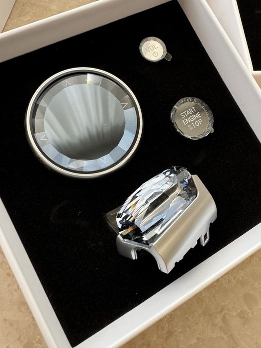 Set crystal joystick Swarovski Bmw EDrive i3 i4 iX3 4 X7 G20 G05 G06