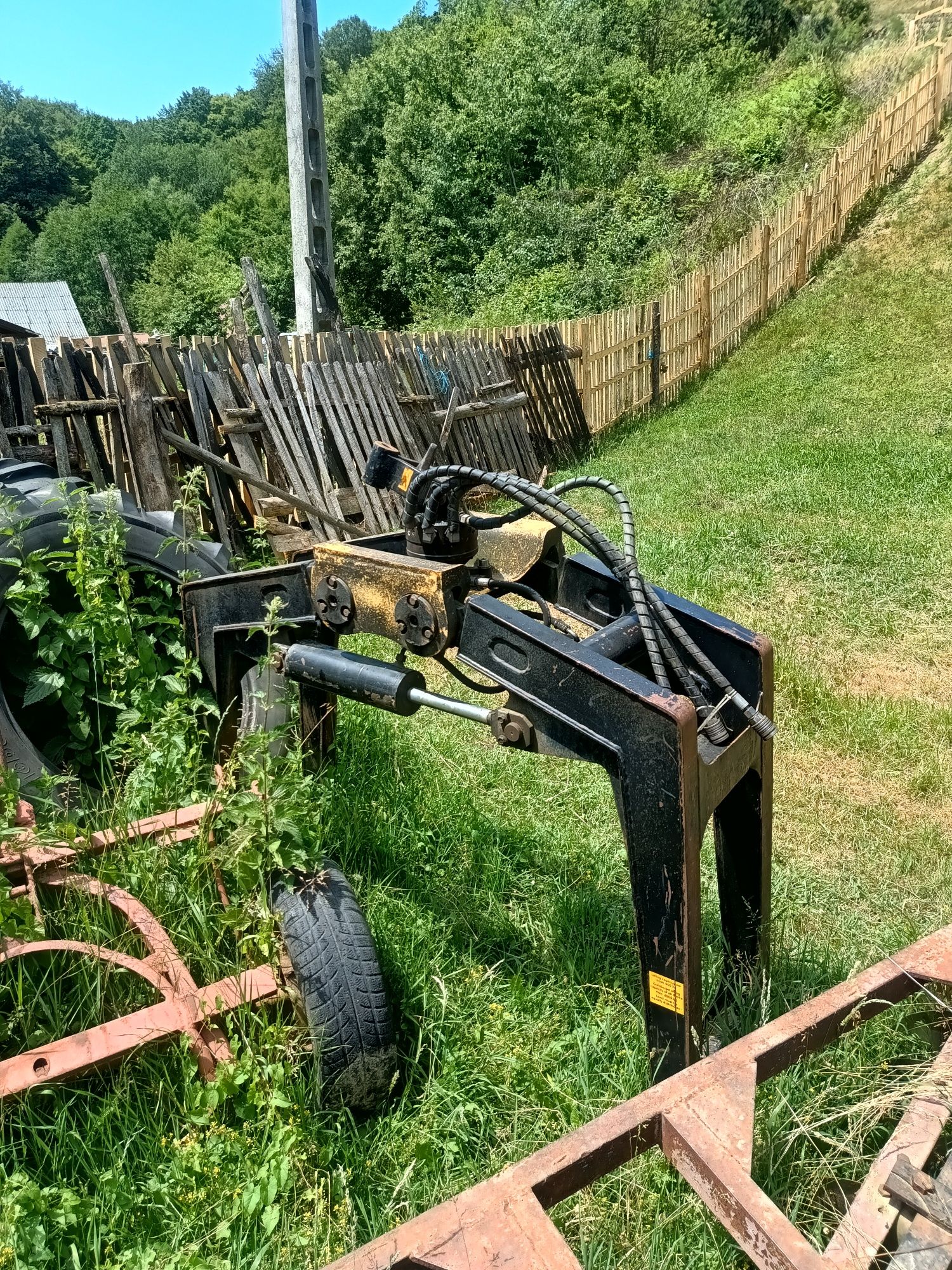 Graifer macara cu rotitor 360