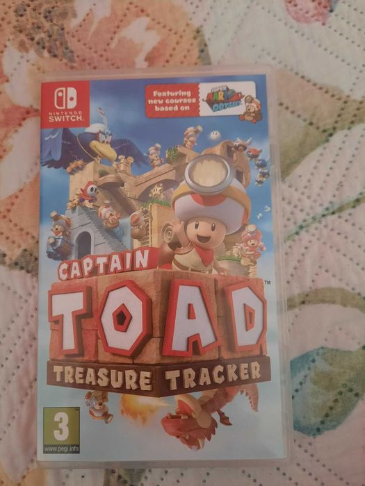 Видео игра за нинтендо суитч (Capitan Toad treasure tracker)
