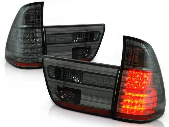 Стопове БМВ Х5 Е53 Лед опушени затъмнени BMW X5 E53 Led  Тунинг