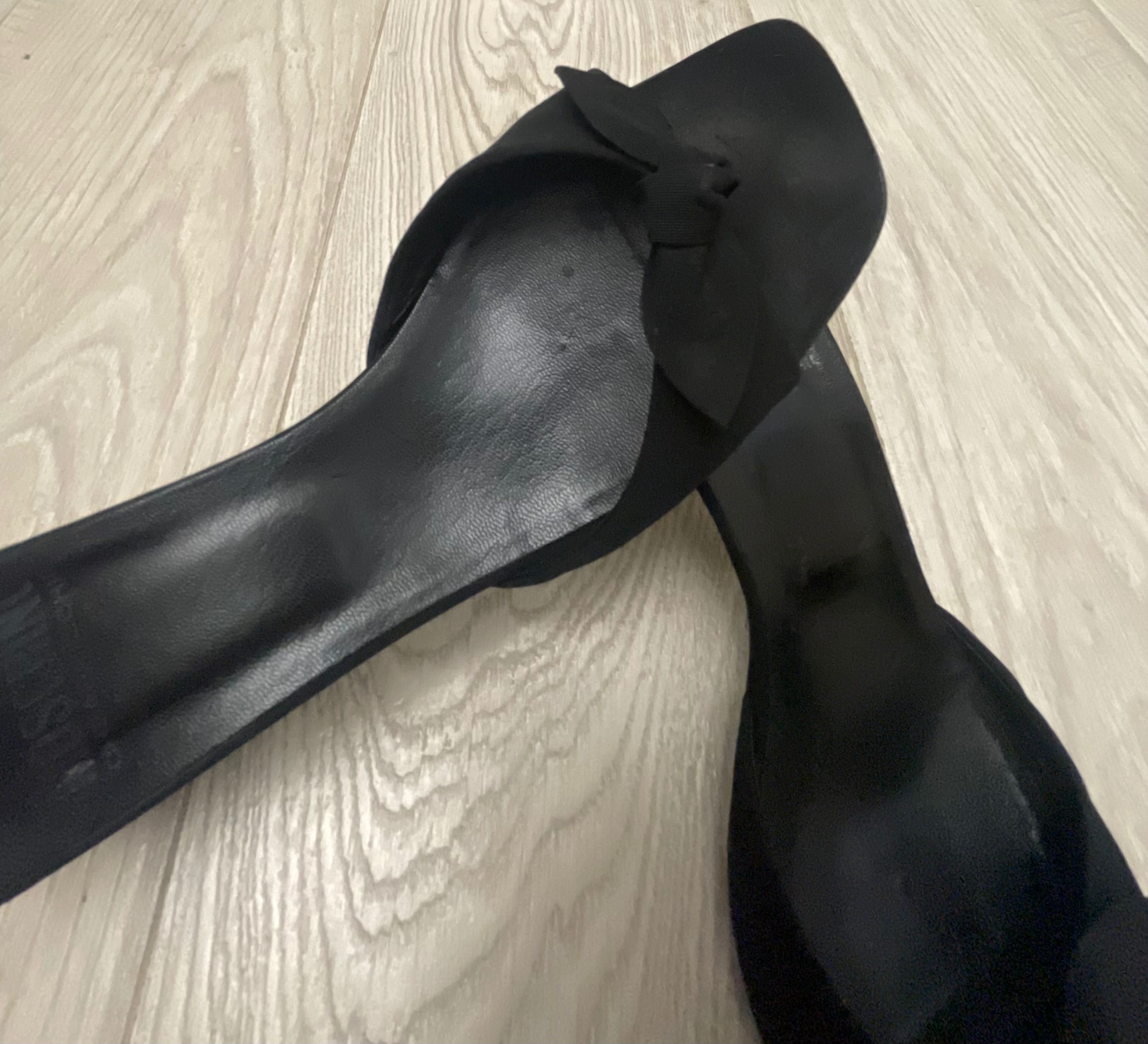 Дамски Сандали Moschino, черен плат,р.38