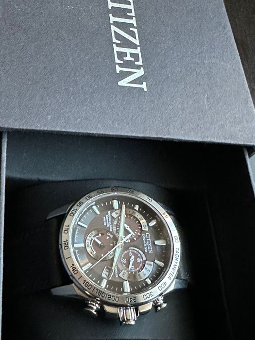 Vand ceas Citizen EcoDrive Chronograph, 45mm, di