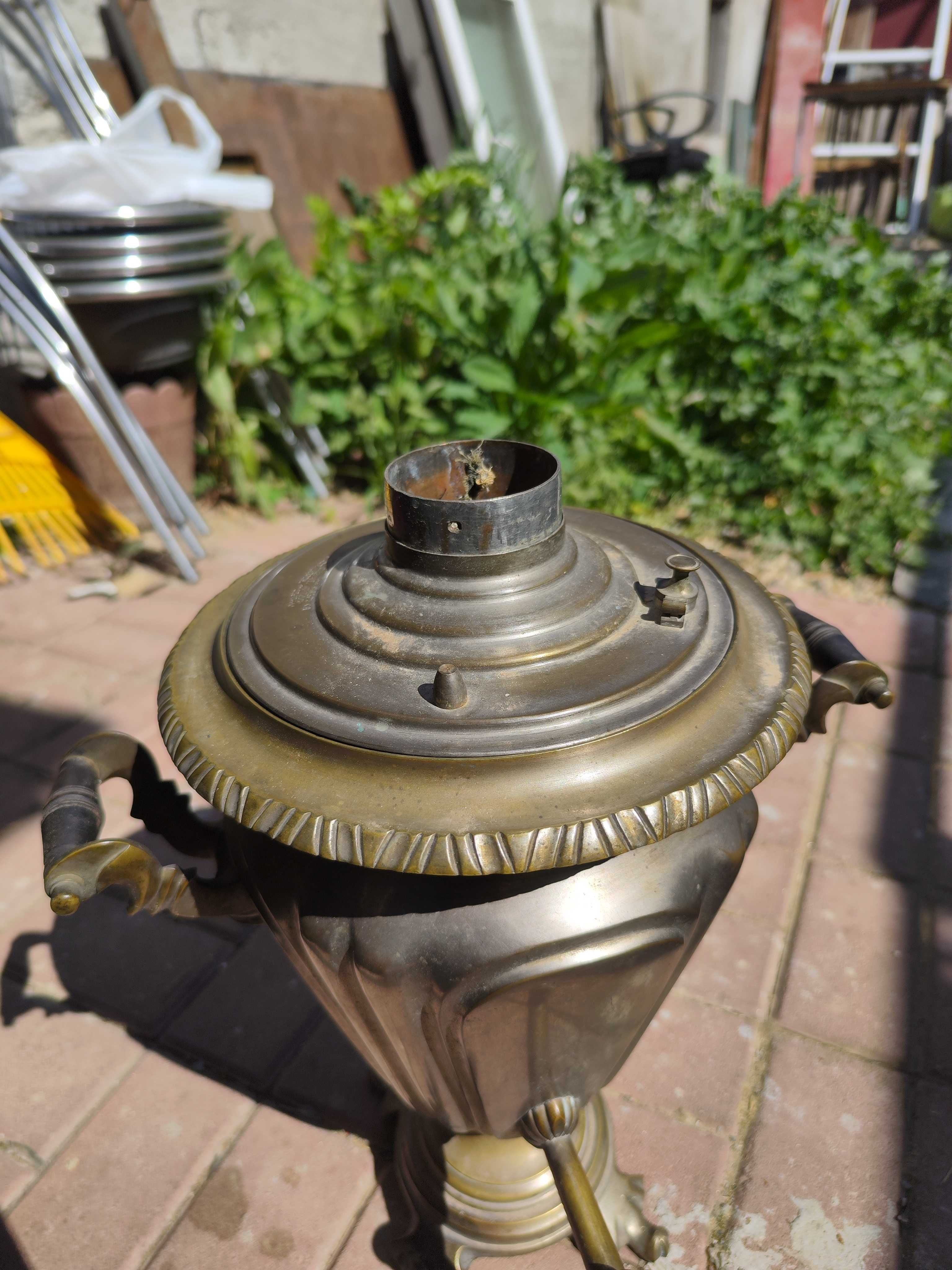 Samovar Vechi Rusesc cu Marcaje Chirilice