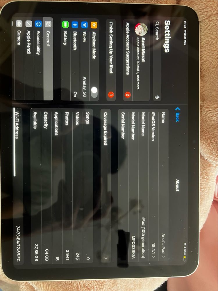 Ipad 2022 64 gb  торг уместимый
