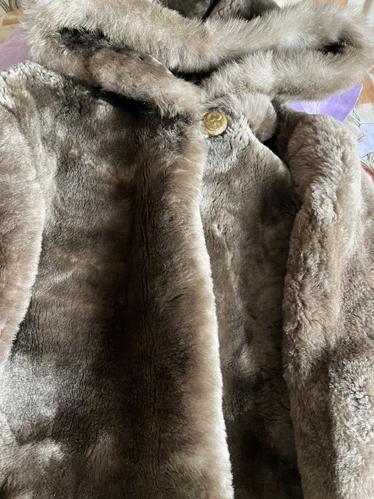 Haina blana naturala nurca super oferta model unicat