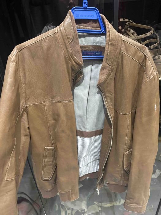 Мъжко кожено яке Trussardi
