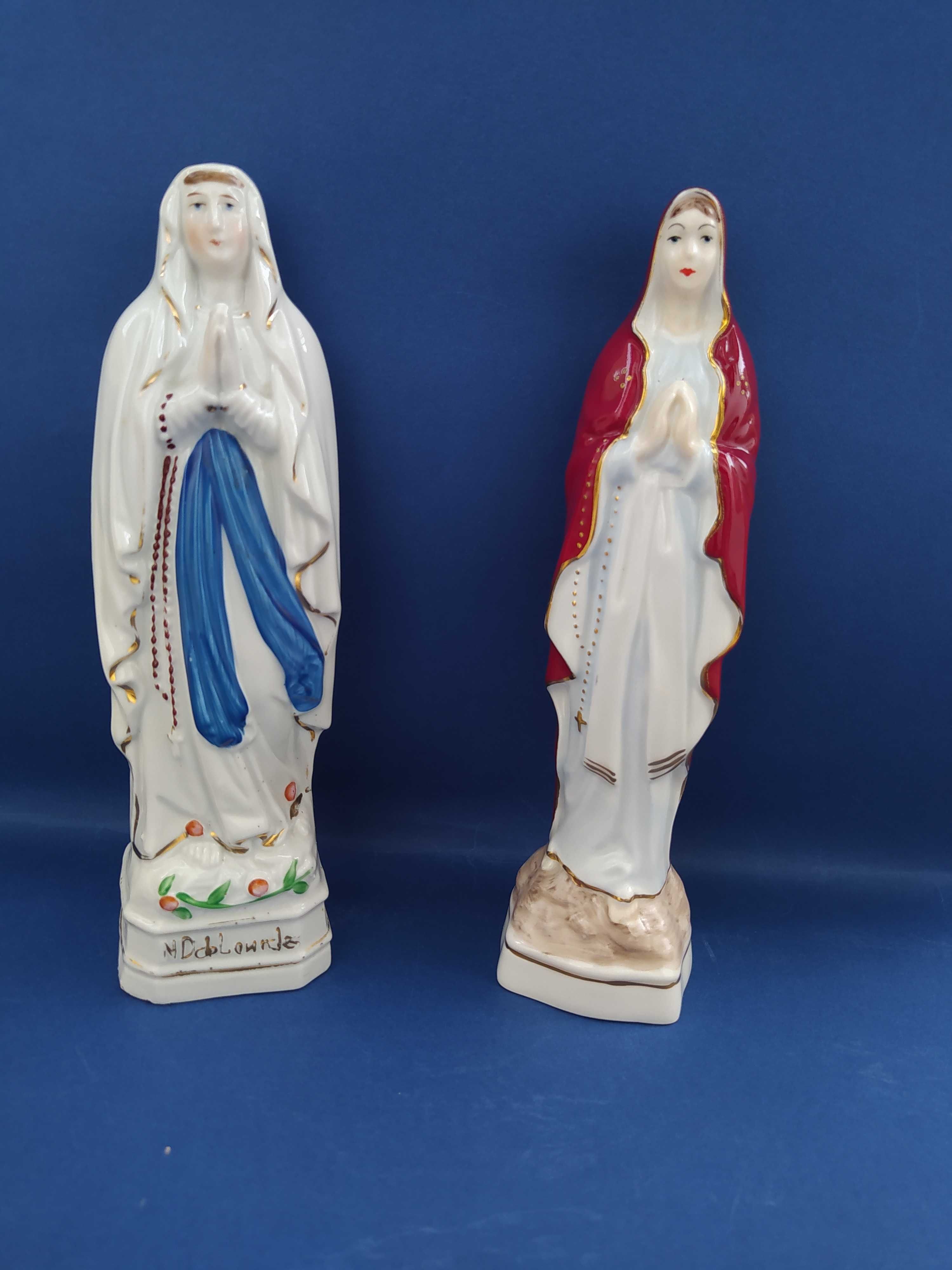 Statuetă cu Fecioara Maria, Maica Domnului, vintage, din porțelan