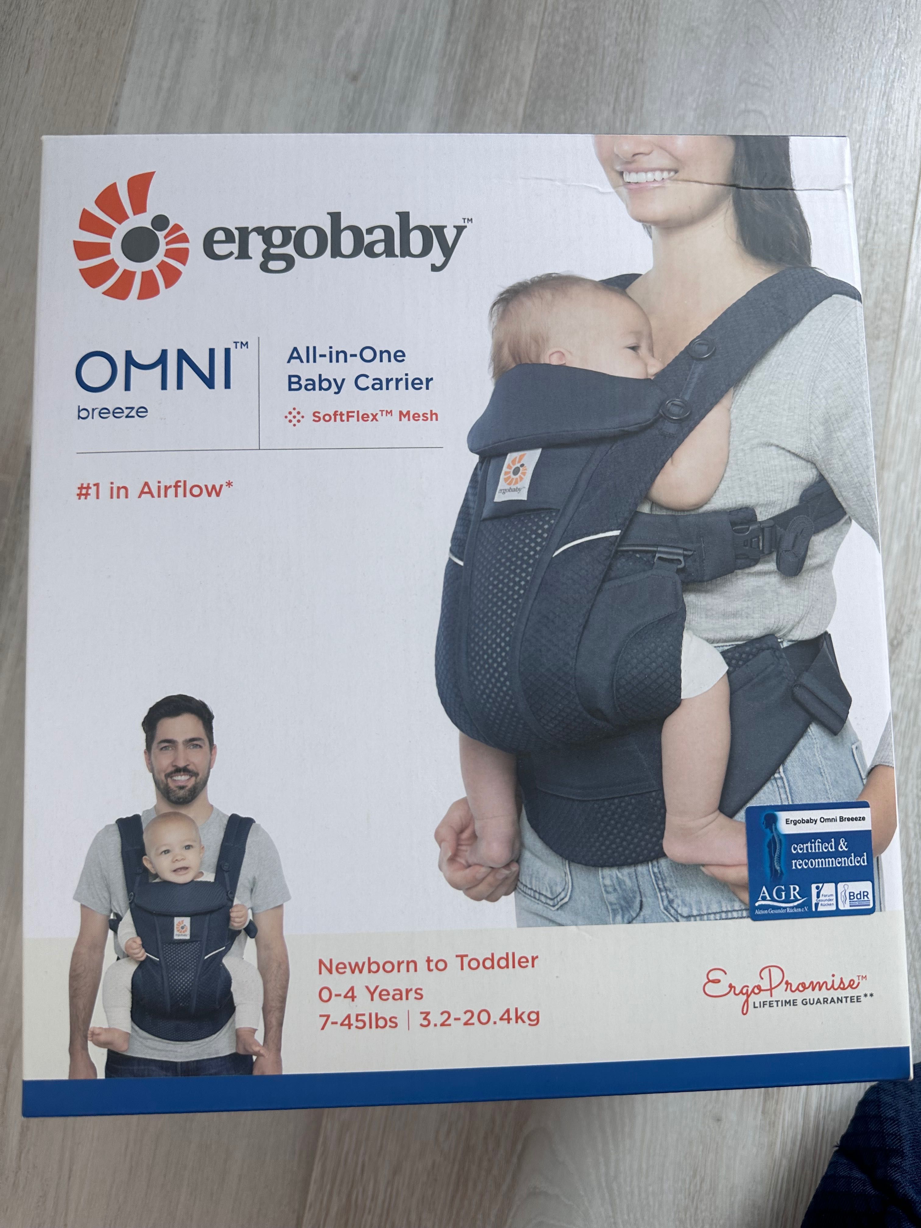 Marsupiu Ergobaby Omni Breeze