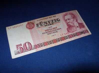 50 марки 1971 Германска демократична република