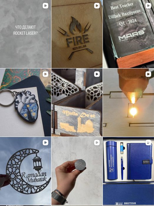 Уф печать #лазерная резка #гровировка