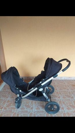 Carut dublu Baby Jogger City Select cu scoica Maxy Cosy 0-18 luni