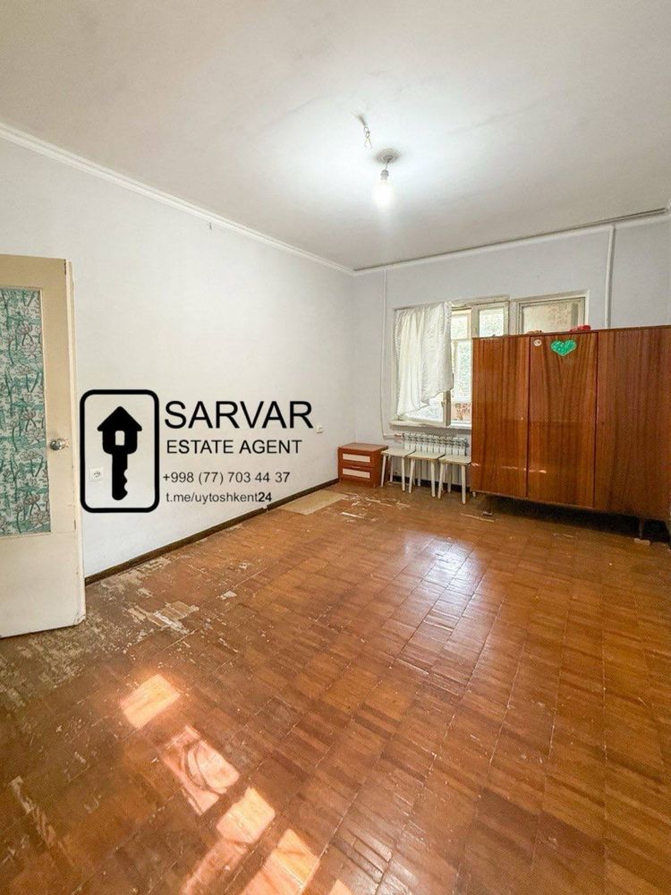 2-комнатная квартира Карасу-1, 60м², 4/5 этаж, 2х6 кирпич