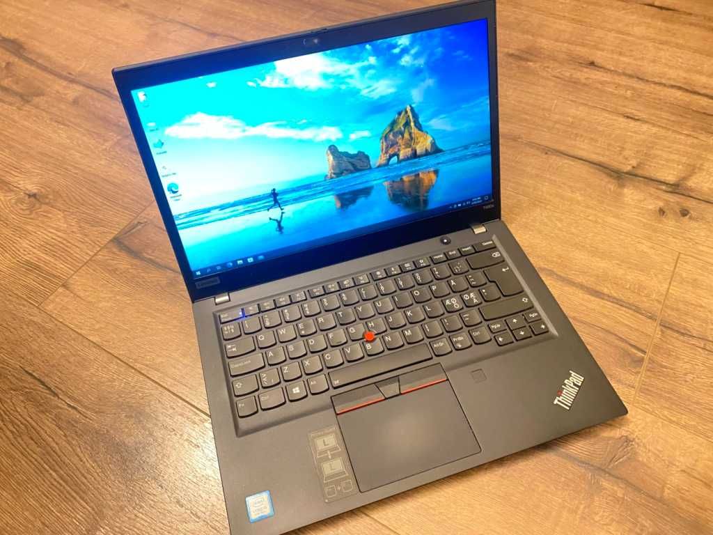 Лаптоп LENOVO THINKPAD T490s i5-8265U, 16GB, 256GB NVME, 14" FHD Touch