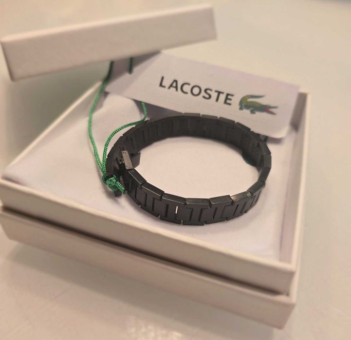 Lacoste - черна гривна