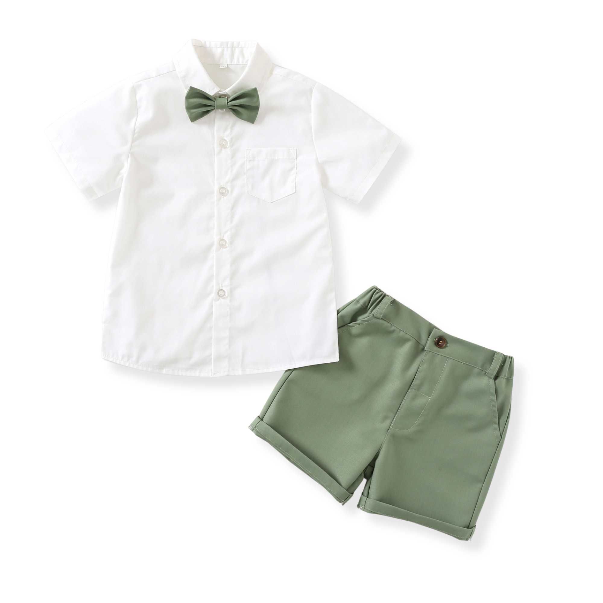 Costum elegant baieti, de vara, 3 piese, 1 - 4 ani, diverse modele