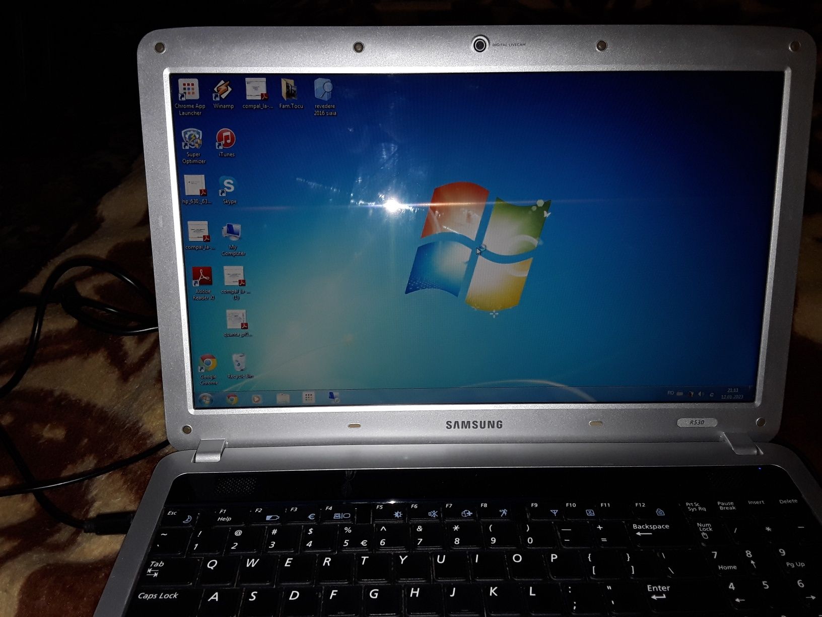 Laptop Samsung r530