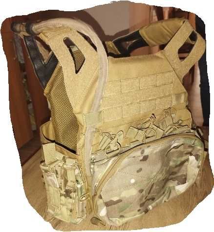 Airsoft тактическа жилетка мултикам